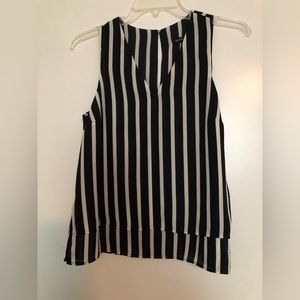 New Banana Republic stripe blouse